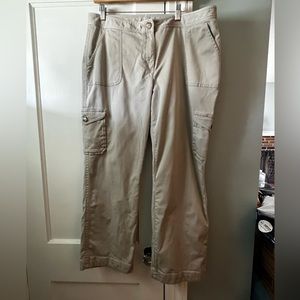 L.L.Bean flannel lined Cargo Pants